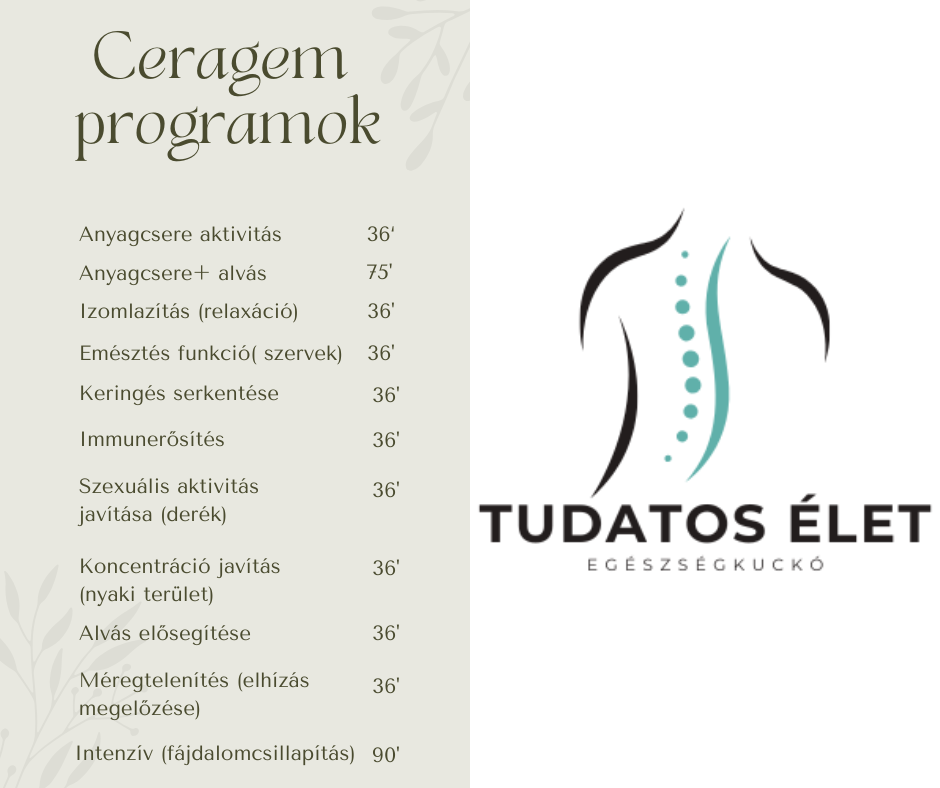 Ceragem V4 programok