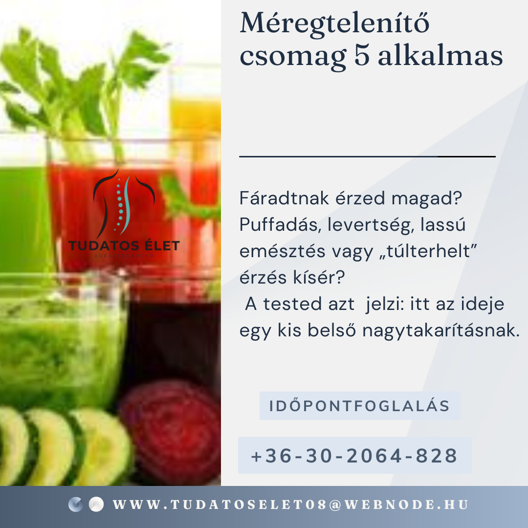 Méregtelenítő csomagajánlat